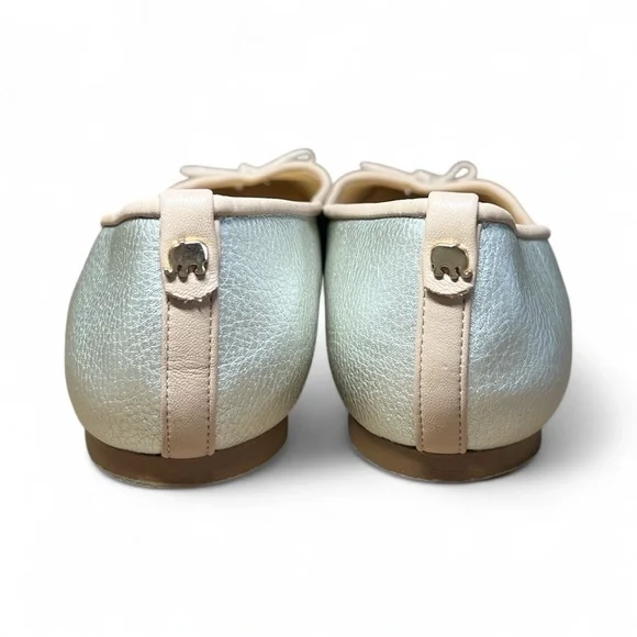 Crown & Ivy nude and Silver flats: size 9M - Picture 6 of 8
